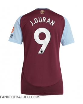 Aston Villa Jhon Duran #9 Tricou Fotbal Replică 2024-25 Femei Acasa